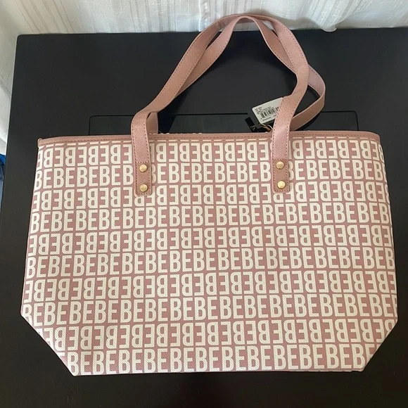 Women’s James 2 Piece Tote Blush Logo/ Blue - Picture 5 of 13